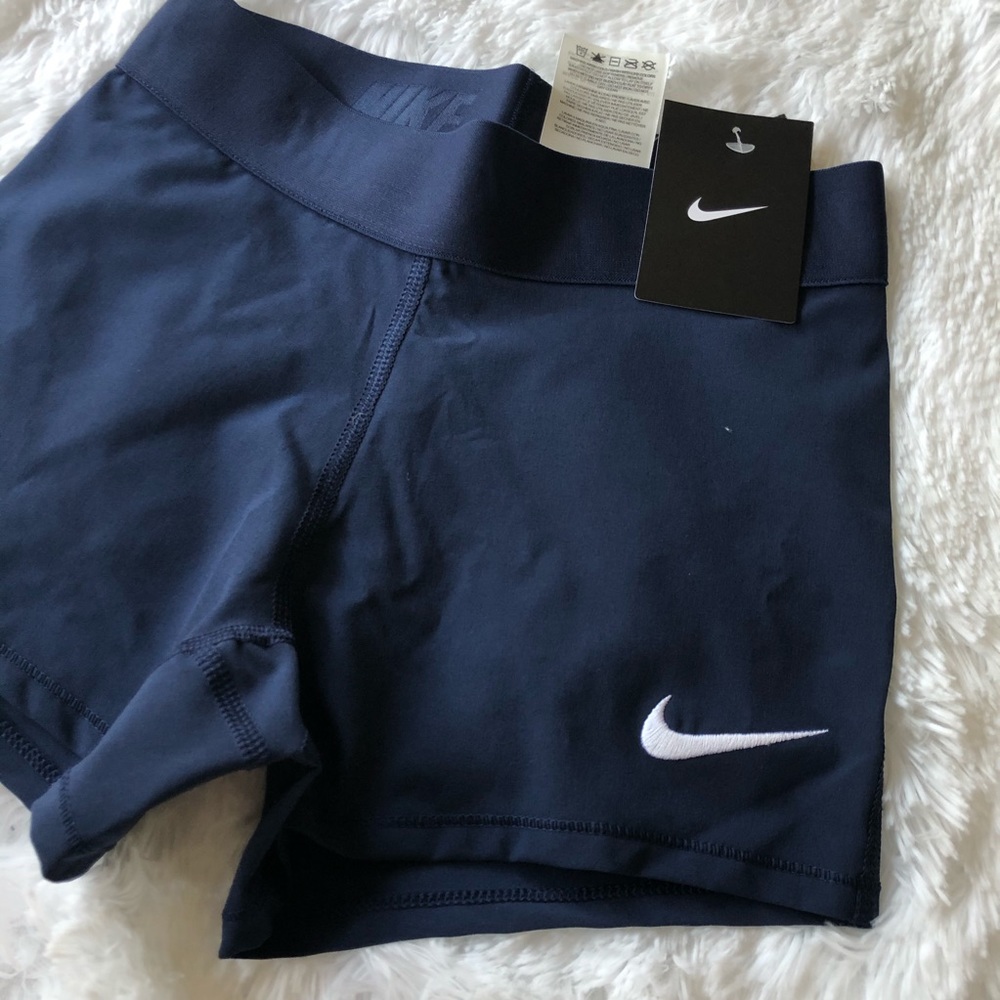 Navy Nike Spandex Athletic Shorts size xxs